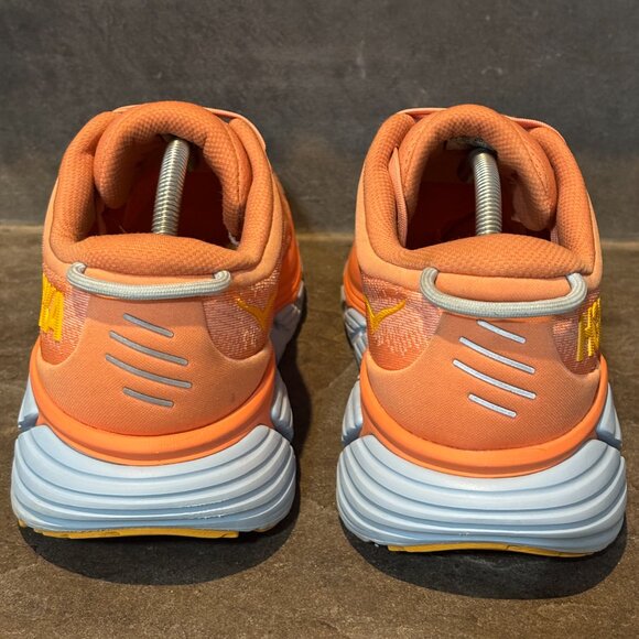 HOKA One One Gaviota 4 Women’s 12B Coral Orange Running Shoes Gorpcore Comfort - Picture 4 of 15